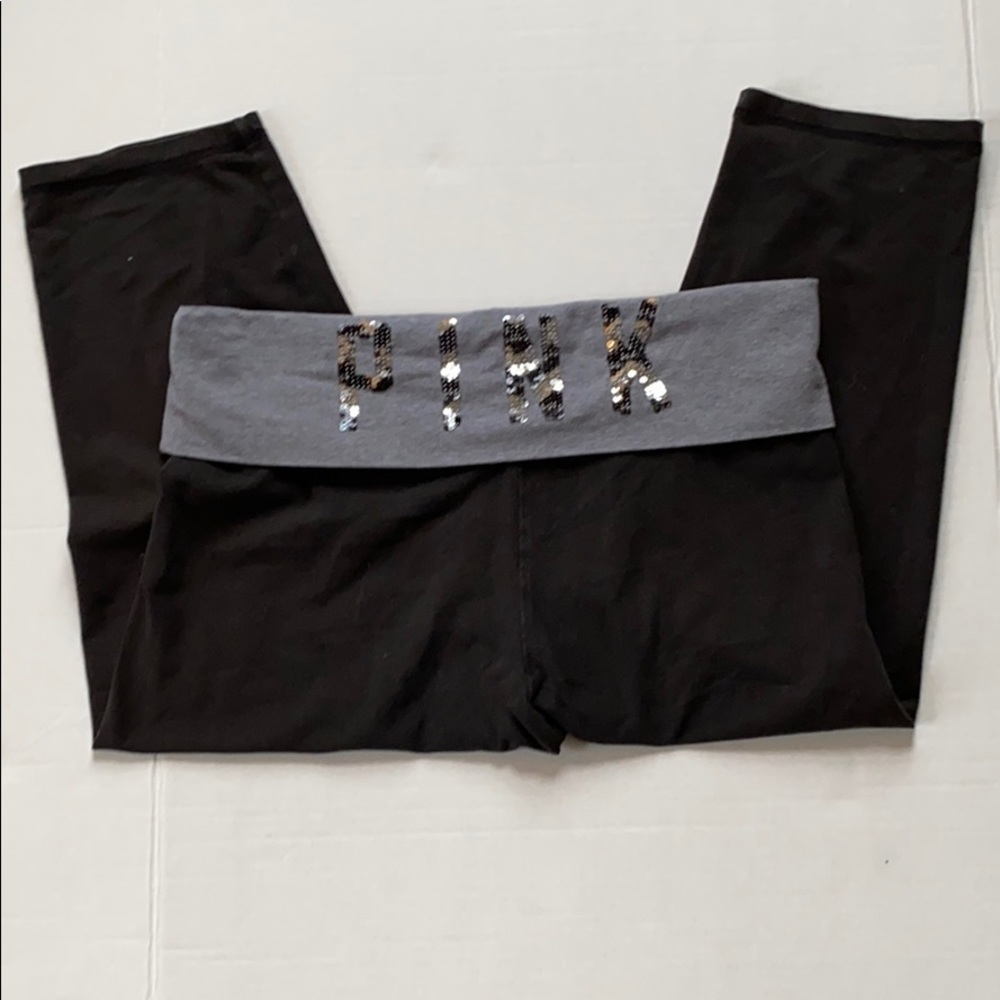 Victoria’s Secret PINK Cropped Leggings Size L